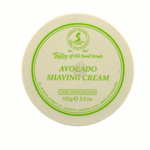 Avocado Shaving cream in bowl-0